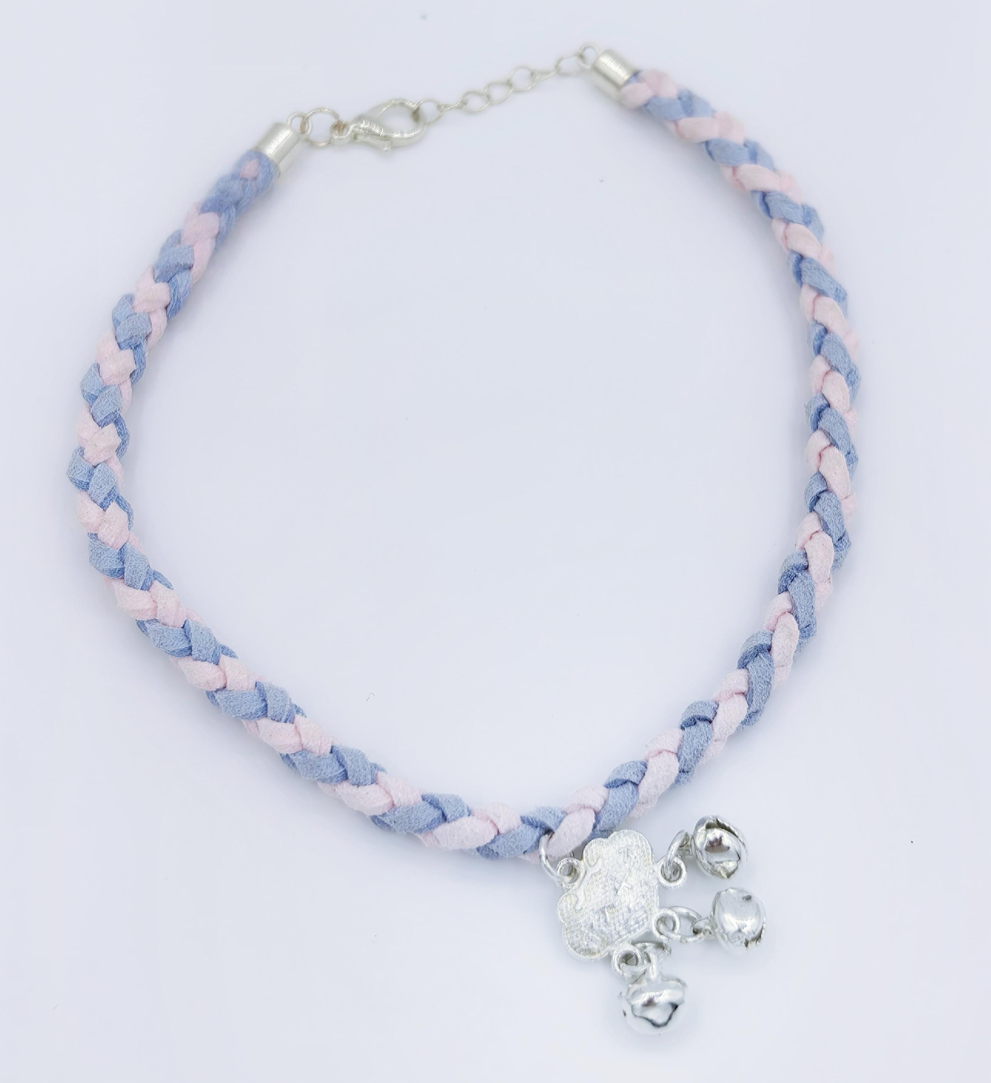 Jiuling Pet Collar | Korean velvet leather rope series